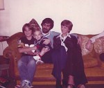 Damian, Justin, Ricky and Annie - 1979